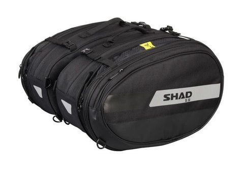 Motociklu sānu somas SHAD 46-58L Black SHAD MOTOVEIKALS 21