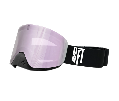Motokrosa briļļu komplekts SFT Fast Black White SFT Magic STUNT FREAKS TEAM MOTOVEIKALS 21
