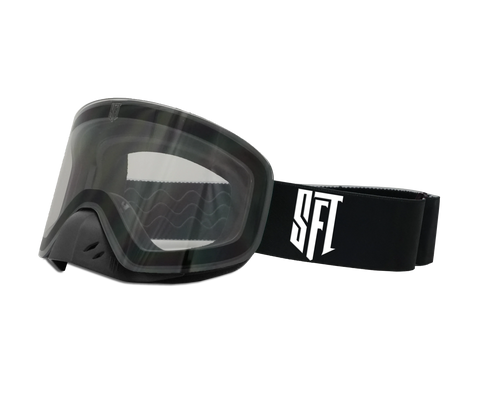 Motokrosa briļļu komplekts SFT Fast Black White SFT Magic STUNT FREAKS TEAM MOTOVEIKALS 21
