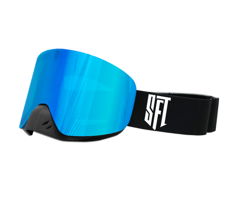 Motokrosa briļļu komplekts SFT Fast Black White SFT Magic STUNT FREAKS TEAM MOTOVEIKALS 21