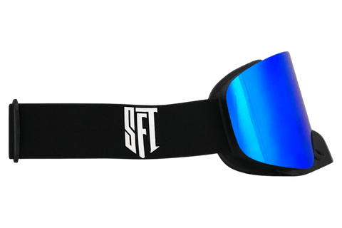 Motokrosa briļļu komplekts SFT Fast Black White SFT Magic STUNT FREAKS TEAM MOTOVEIKALS 21