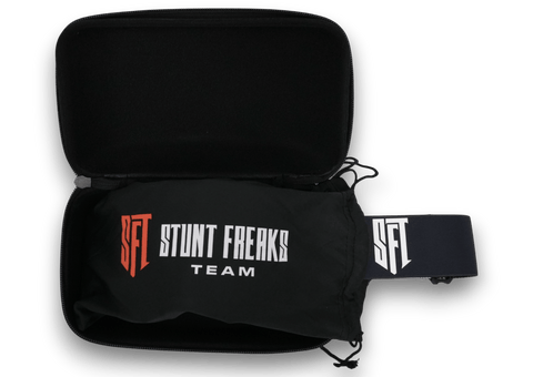 Motokrosa briļļu komplekts SFT Fast Black White SFT Magic STUNT FREAKS TEAM MOTOVEIKALS 21