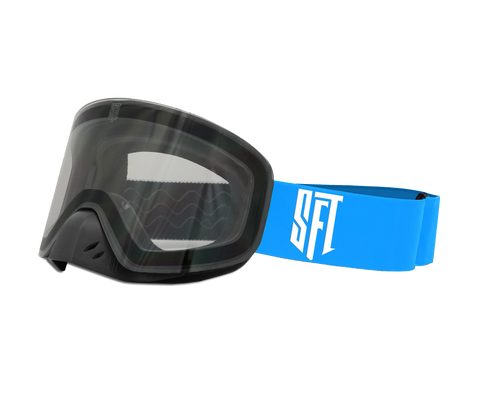 Motokrosa briļļu komplekts SFT Fast Blue Magic STUNT FREAKS TEAM MOTOVEIKALS 21