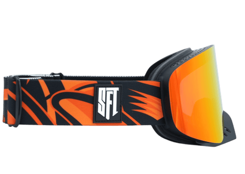Motokrosa briļļu komplekts SFT Fast Flare Orange Magic STUNT FREAKS TEAM MOTOVEIKALS 21