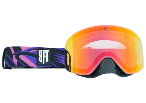 Motokrosa briļļu komplekts SFT Fast Flare Purple Magic STUNT FREAKS TEAM MOTOVEIKALS 21