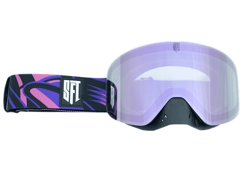 Motokrosa briļļu komplekts SFT Fast Flare Purple Magic STUNT FREAKS TEAM MOTOVEIKALS 21