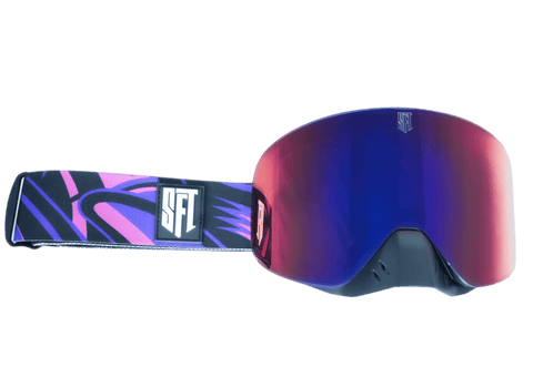 Motokrosa briļļu komplekts SFT Fast Flare Purple Magic STUNT FREAKS TEAM MOTOVEIKALS 21
