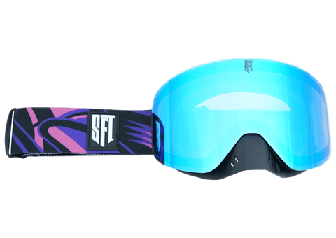 Motokrosa briļļu komplekts SFT Fast Flare Purple Magic STUNT FREAKS TEAM MOTOVEIKALS 21
