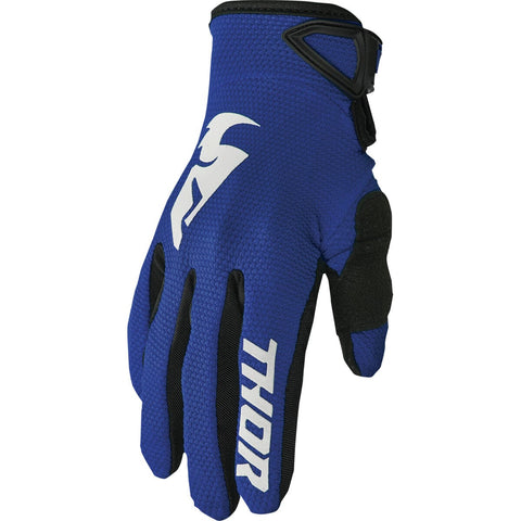 Motokrosa cimdi bērnu THOR SECTOR blue / white L THOR MOTOVEIKALS 21