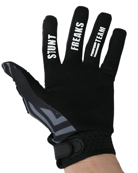 Motokrosa cimdi SFT Touch Black melni STUNT FREAKS TEAM MOTOVEIKALS 21