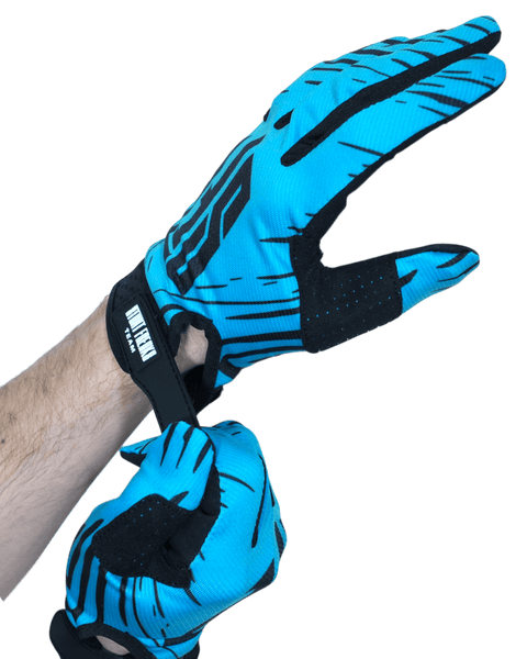 Motokrosa cimdi SFT Touch Blue zili STUNT FREAKS TEAM MOTOVEIKALS 21