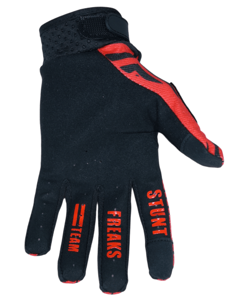 Motokrosa cimdi SFT Touch Red sarkani STUNT FREAKS TEAM MOTOVEIKALS 21