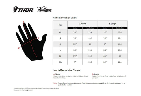 Motokrosa cimdi THOR Ridemode Static black THOR MOTOVEIKALS 21