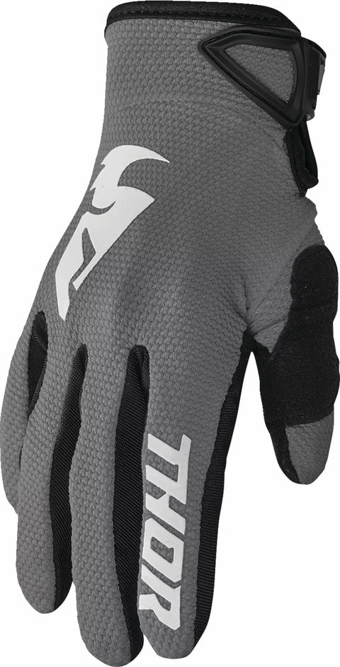 Motokrosa cimdi THOR Sector grey XL THOR MOTOVEIKALS 21