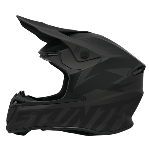 Motokrosa ķivere SFT Flatout Blackedition melna STUNT FREAKS TEAM MOTOVEIKALS 21