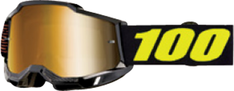 Motokrosa (MX) brilles 100% Accuri 2 Fairbanks Mirror True Gold 100% MOTOVEIKALS 21