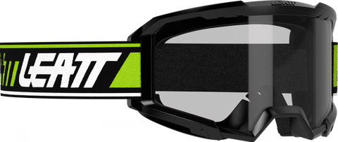 Motokrosa (MX) brilles Leatt Vizion 2.5 Black/Neon Yellow Clear 90 VLT LEATT MOTOVEIKALS 21