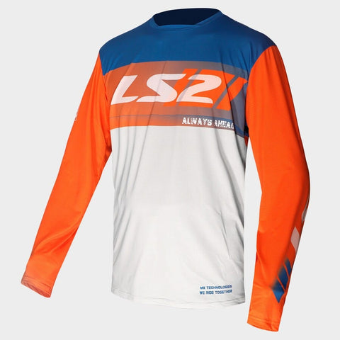 Motokrosa un enduro krekls LS2 GRAVEL orange / blue LS2 MOTOVEIKALS 21