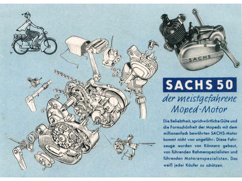 Motor postcard dimensions approx. 14.8 x 10.5 cm for moped mokick DIVERSE / IMPORT MOTOVEIKALS 21