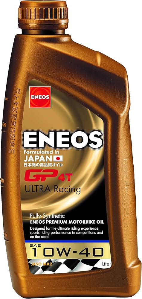 Motoreļļa ENEOS GP4T ULTRA Racing + 10W50, 1L ENEOS MOTOVEIKALS 21