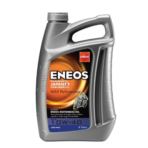 Motoreļļa ENEOS MAX Performance 10W40, SJ, JASO MA-2 4L ENEOS MOTOVEIKALS 21