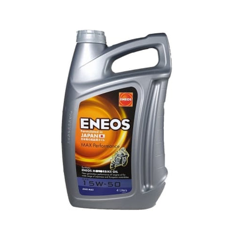 Motoreļļa ENEOS MAX Performance 15W50, 4L ENEOS MOTOVEIKALS 21