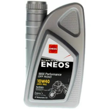 Motoreļļa ENEOS MAX Performance OFFROAD 10W40, API SJ, JASO MA-2 1L ENEOS MOTOVEIKALS 21