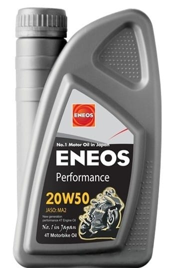 Motoreļļa ENEOS Performance 20W50, JASO MA2, API SJ/SH/SG 1L ENEOS MOTOVEIKALS 21