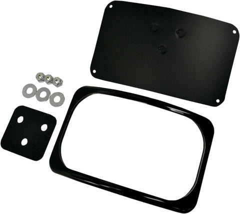 Mount 3Hole Lic Plt Blk DRAG SPECIALTIES DRAG SPECIALTIES MOTOVEIKALS 21