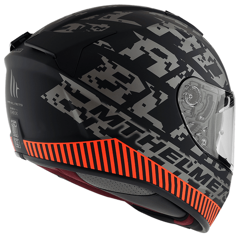 MT BLADE 2 SV CHECK B2 MATT GREY S MT HELMETS MOTOVEIKALS 21