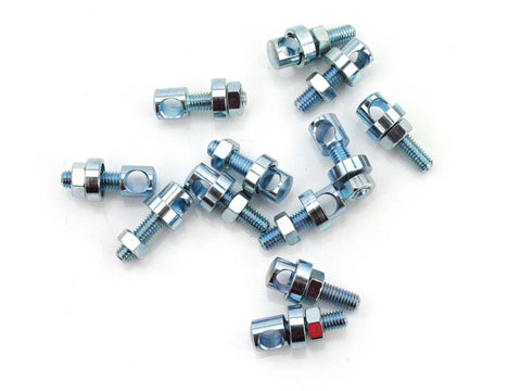 Mudguard holder 12 pieces 5mm M 5 x 15mm for moped, moped, mokick, bicycle DIVERSE / IMPORT MOTOVEIKALS 21