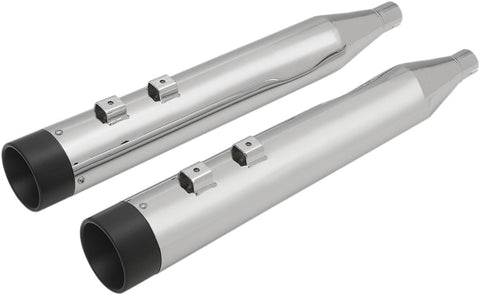 Muffler Chr 4" W/Bl 95-16 DRAG SPECIALTIES DRAG SPECIALTIES MOTOVEIKALS 21