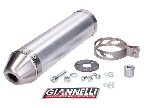 muffler Giannelli aluminum for Aprilia RX, SX 50 06-15, Derbi Senda 50 RX, SM Xrace, Xtreme 09-15 GIANNELLI MOTOVEIKALS 21