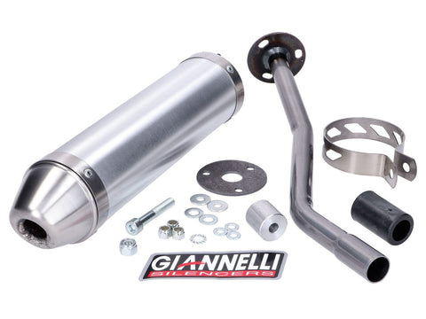muffler Giannelli aluminum for Derbi Senda R 50 99-09, DRD Edition 50 SM 03-07 GIANNELLI MOTOVEIKALS 21