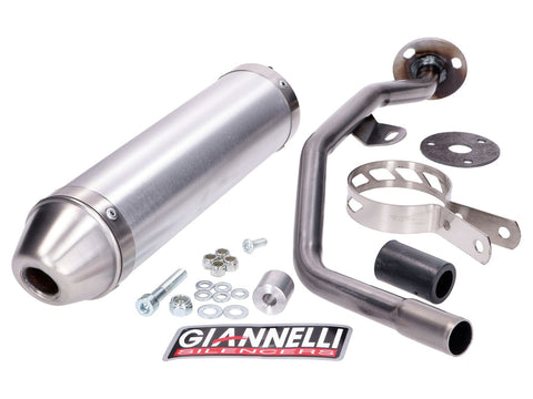 muffler Giannelli aluminum for Peugeot XPS TL 50 06-07 GIANNELLI MOTOVEIKALS 21