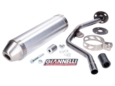 muffler Giannelli aluminum for Yamaha DT 50 R 2004, MBK X Limit 50 GIANNELLI MOTOVEIKALS 21
