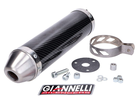 muffler Giannelli carbon for Aprilia RS 50 99-06, Tuono 50 03-06 GIANNELLI MOTOVEIKALS 21