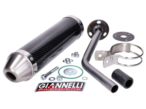 muffler Giannelli carbon for Aprilia RX 50 99-04, MX 50 02-04 GIANNELLI MOTOVEIKALS 21