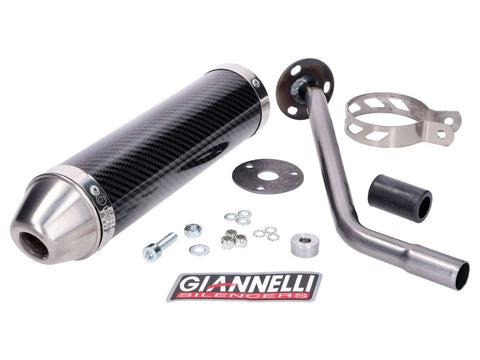 muffler Giannelli carbon for Beta RR 50 Enduro, Motard 12-16, Enduro 50 Factory 15-16 GIANNELLI MOTOVEIKALS 21