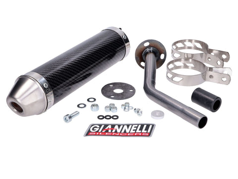 muffler Giannelli carbon for Fantic Motor 50ER, 50MR GIANNELLI MOTOVEIKALS 21