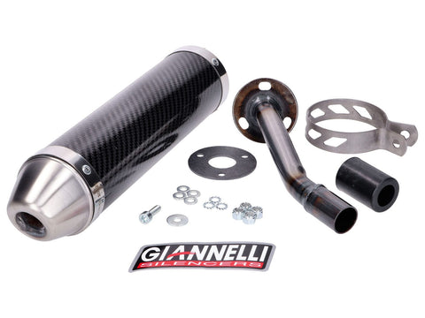 muffler Giannelli carbon for Vent Derapage 50, 50RR 2019-2020 GIANNELLI MOTOVEIKALS 21