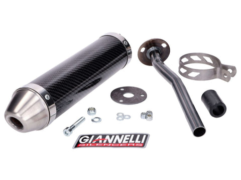 muffler Giannelli carbon for Yamaha DT 50 R 98-03, MBK X-Limit 98-03 GIANNELLI MOTOVEIKALS 21