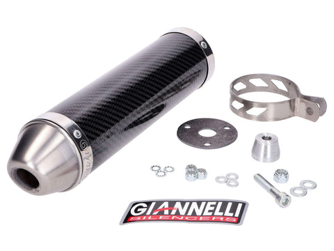 muffler Giannelli carbon for Yamaha TZR 50 04-15 GIANNELLI MOTOVEIKALS 21