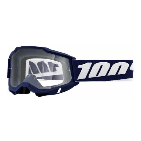 MX aizsargbrilles 100% Accuri 2 blue / clear 100% MOTOVEIKALS 21