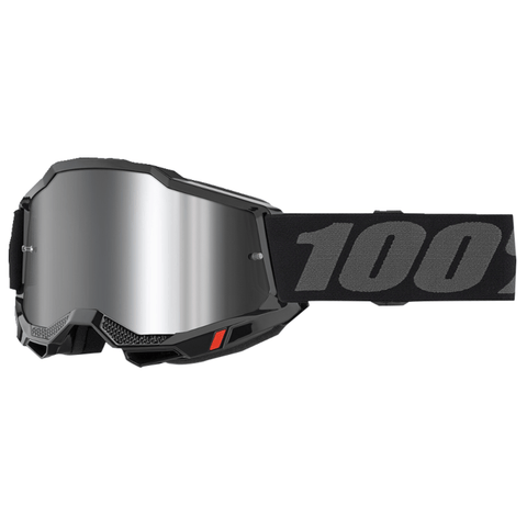 MX aizsargbrilles ACCURI 2 BK MIR SIL 100% MOTOVEIKALS 21
