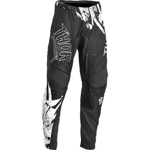 MX bērnu bikses THOR Sector Gnar black / white 20 THOR MOTOVEIKALS 21