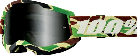 MX brilles 100% STRATA 2 SAND WAR CAMO SMK 100% MOTOVEIKALS 21