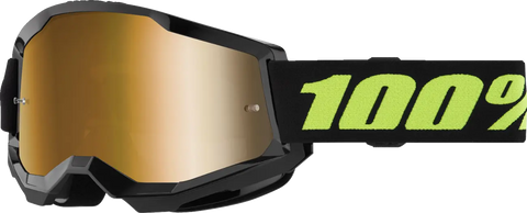 MX brilles 100% Strata 2 Solar Eclipse MR GD 100% MOTOVEIKALS 21