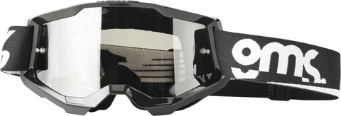 MX brilles GMS & 100% Strata 2 Black ar Silver Mirror lēcu GMS MOTOVEIKALS 21