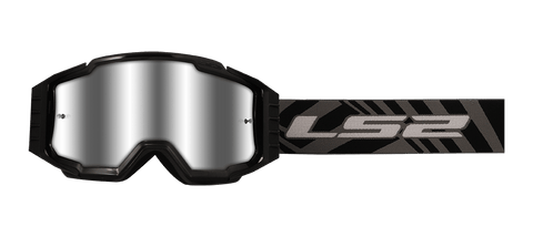 MX brilles LS2 CHARGER PRO H-V black iridium lēca LS2 MOTOVEIKALS 21